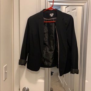 Black suit jacket